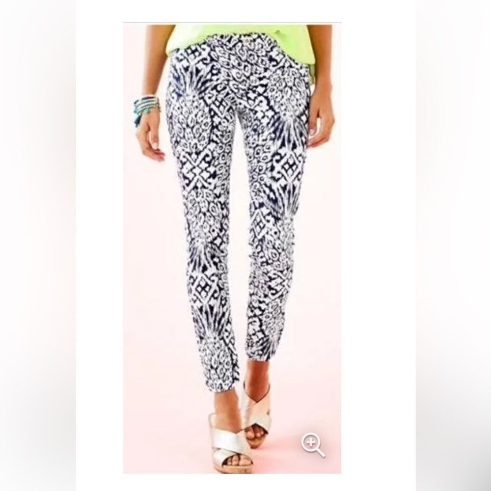 Lilly Pulitzer Pineapple Party Kelly Pant